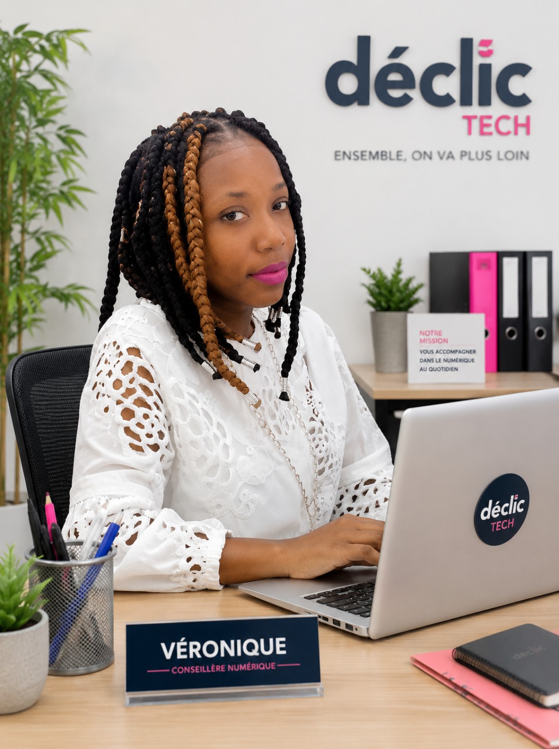 Véronique, conseillère numérique DéclicTech